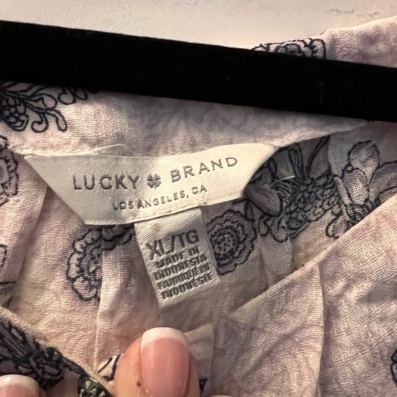 Lucky Floral Print Blouse - Picture 2 of 2